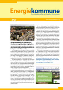 Titelbild Energiekommune 12/25